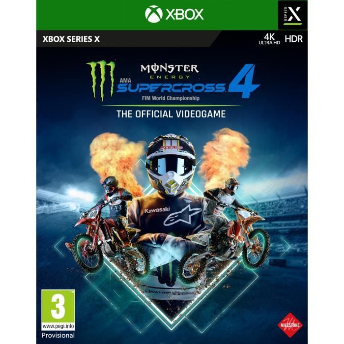 Monster Energy Supercross : The Official Video Game 4 Jeu Xbox Series X