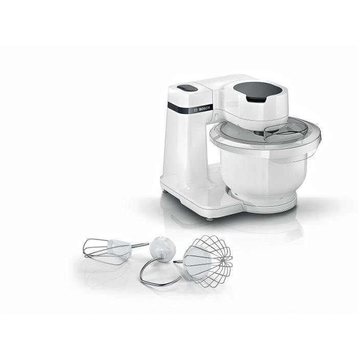 Robot p�tissier BOSCH Serie 2 MUMS2AW00 - 700 W - 4 vitesses - 3,8 L - Blanc