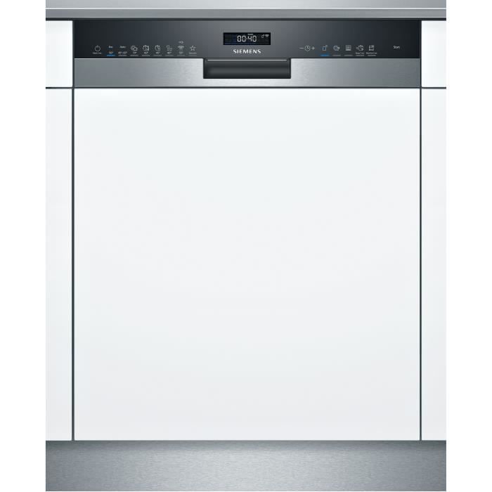 Lave-vaisselle int?grable SIEMENS SN55ZS40CE iQ500 - 14 couverts - Induction - L60cm - Home Connect - 44 dB