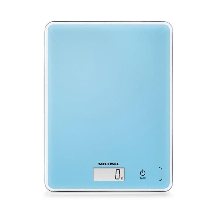 SoeHNLE Page Compact 300 Balance électronique - 5 kg / 1 g - Bleu