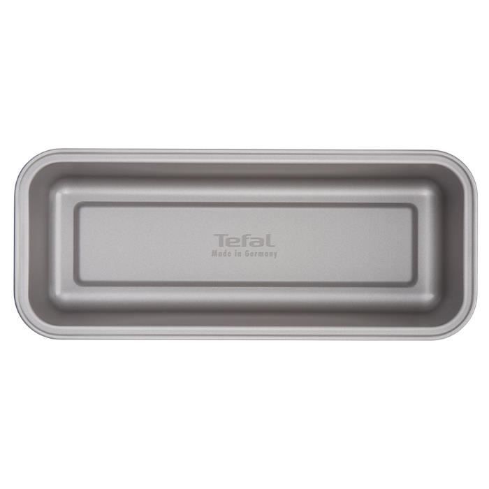 TEFAL Moule a cake Delibake en acier - Ø 30 cm - Rouge et gris