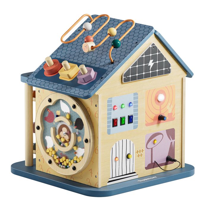 Casa delle attività 12 in 1 - LUMINOSO IN ALTO - Abilità motorie - Concentrazione - Gioco divertente