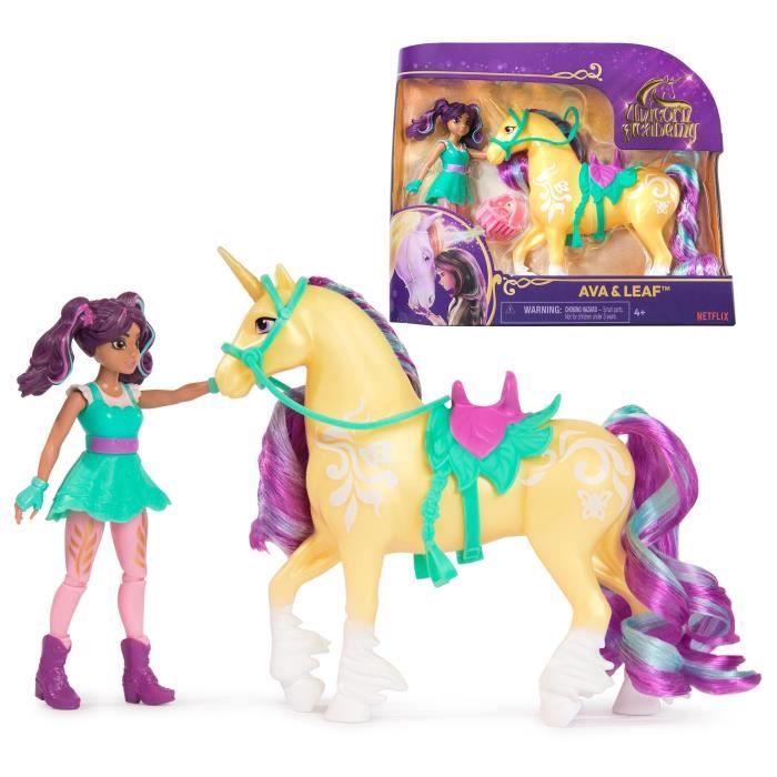 SPIN MASTER UNICORN AND LEAF AND AVA DOLL SET Unicorn Academy