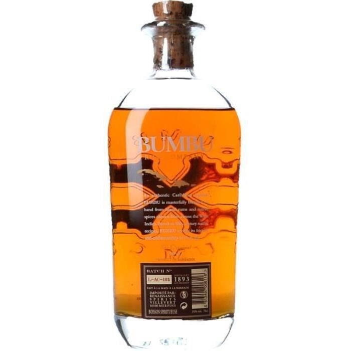 Image secondaire de Bumbu Rum - Boisson spiritueuse à base de rhum - 40,0% Vol. - 70cl