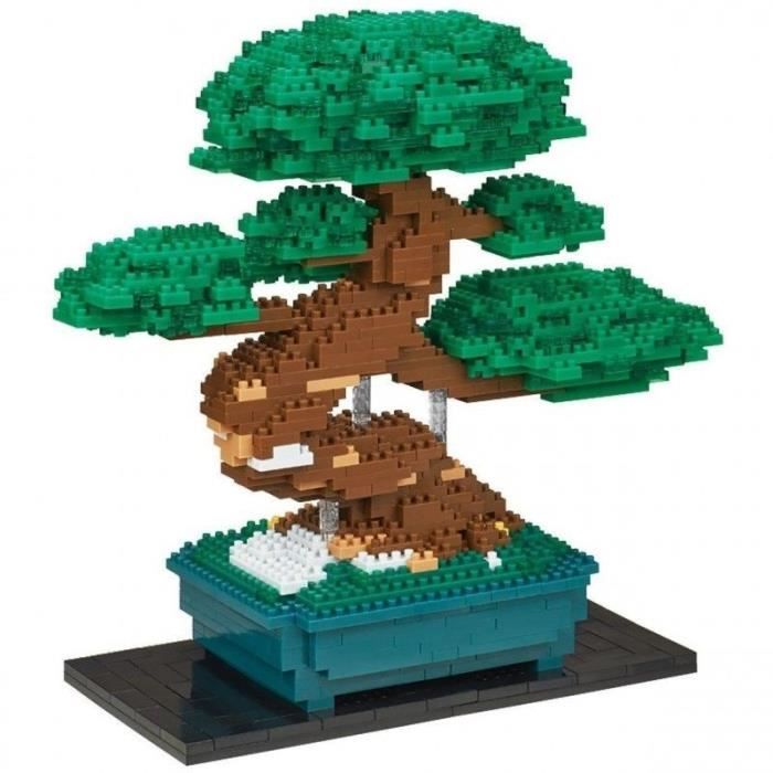 Image secondaire de Figurine en briques - BANDAI - NANOBLOCK - Bonsai Deluxe - 1130 pcs