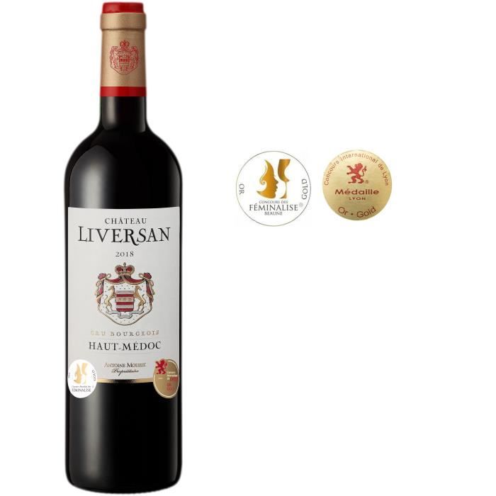 Ch�teau Liversan 2018 Haut-M�doc Cru Bourgeois - Vin rouge de Bordeaux