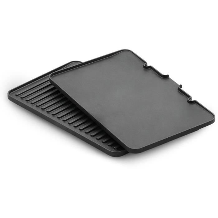 Image secondaire de Grill multifonctions - BRAUN - Multi Grill 9 Pro - 2200 W - 3 positions de chauffe - Noir / Acier
