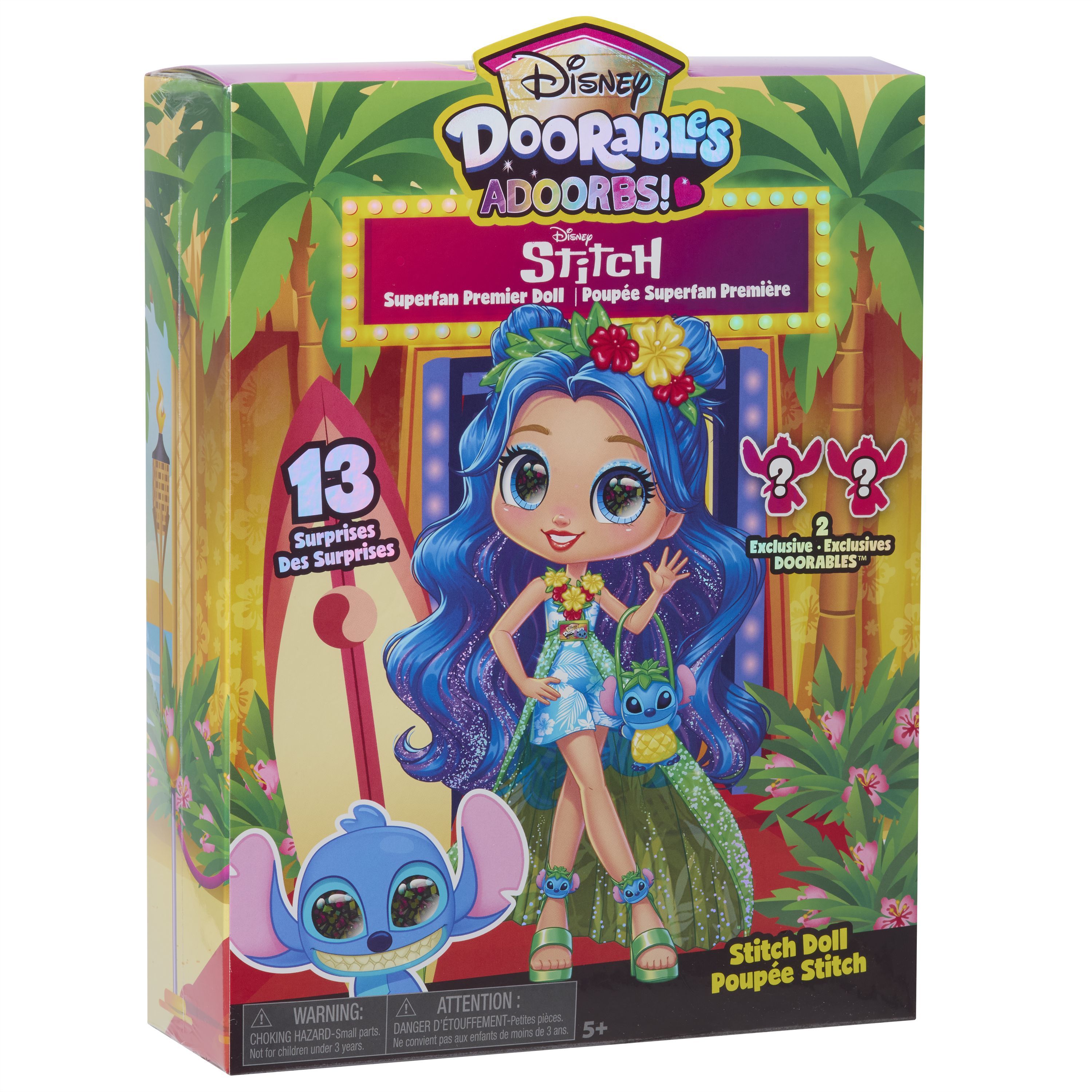 Image secondaire de Poupée Doorables Adoorbs Stitch - Figurine Disney à Collectionner