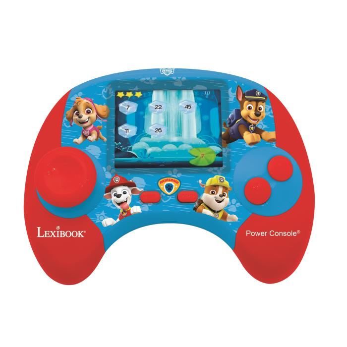 LEXIBOOK - Console educativa bilingue francese/inglese - Paw Patrol con schermo LCD da 2,8 pollici - rosso/blu - JCG100DPi1