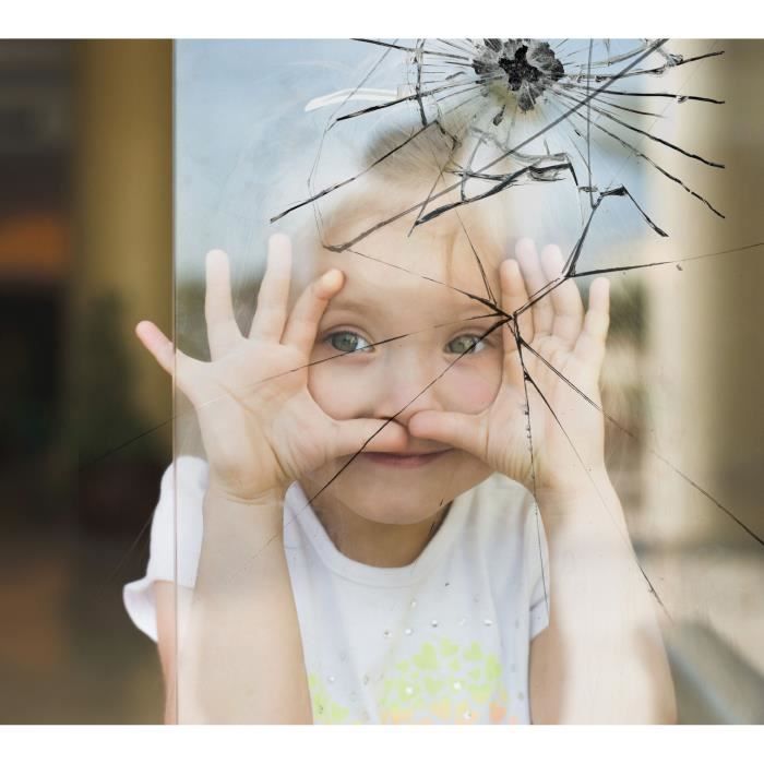 Window Film Adhesive Security 100 x 90 cm