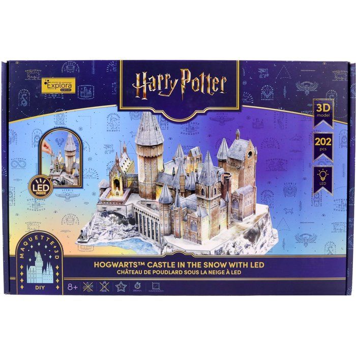 Image secondaire de Puzzle 3D lumineux Château de Poudlard - EXPLORA - Harry Potter