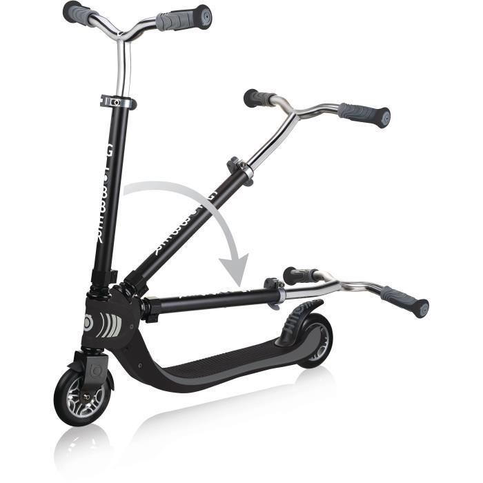 GLOBBER Trottinette enfant pliable 125 - Gris et noir