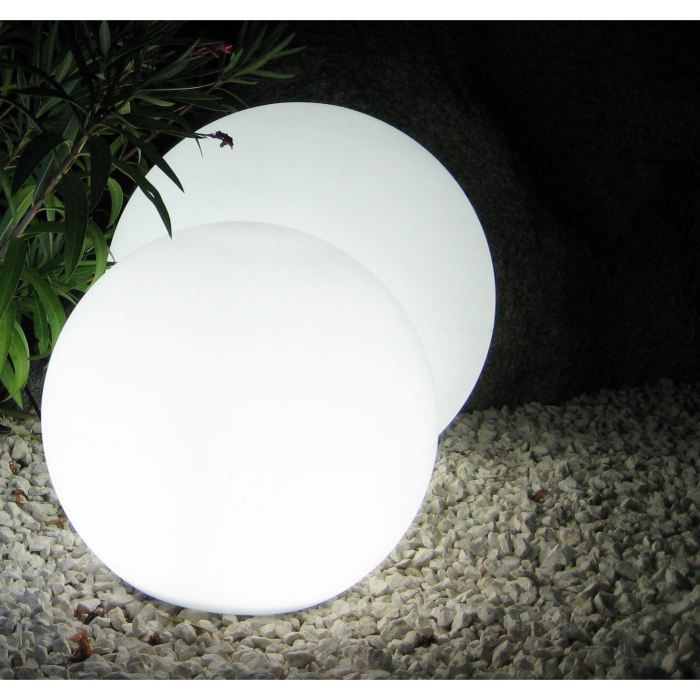 LUMISKY - Sfera filare LED per esterno - bianca BOBBY - base Ø40cm E27
