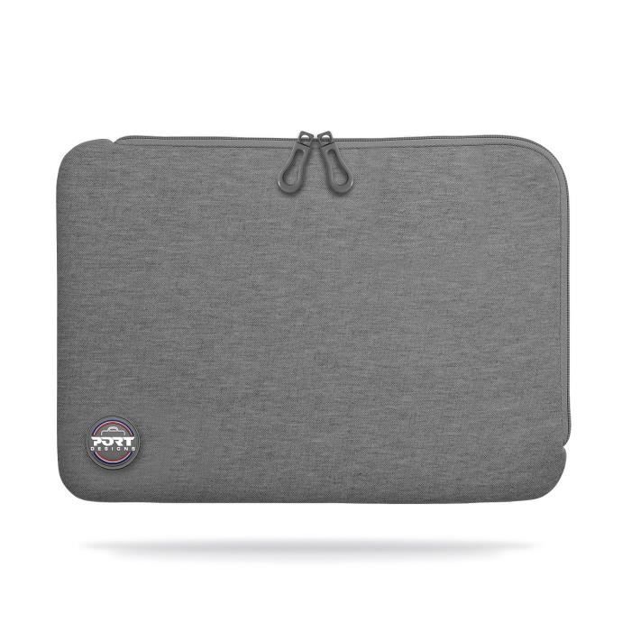 Funda para port�til - PORT DESIGNS - Torino II - 15,6 pulgadas - Gris - Neopreno el�stico