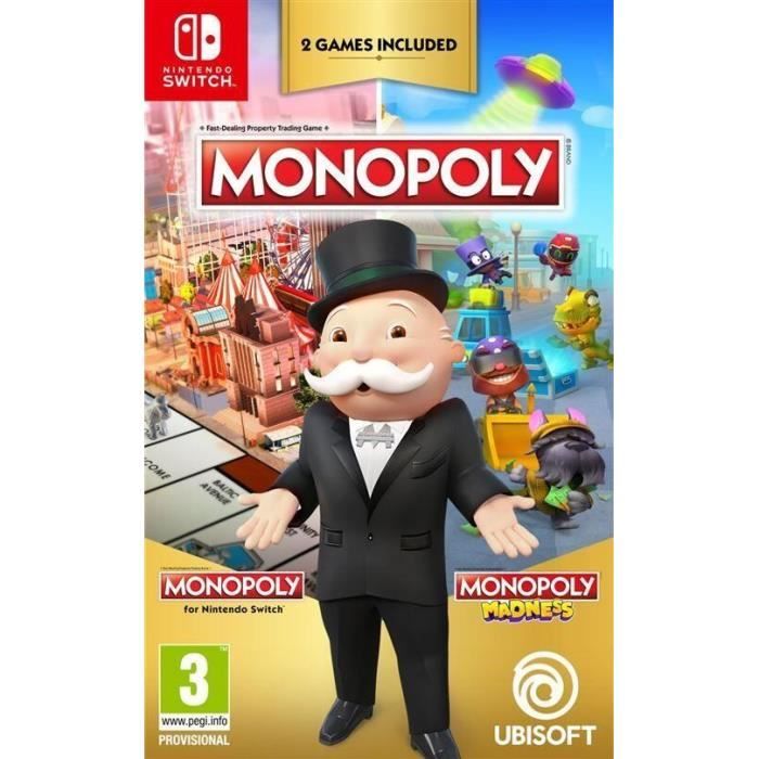 Complilation Monopoly Classic + Madness Game Switch