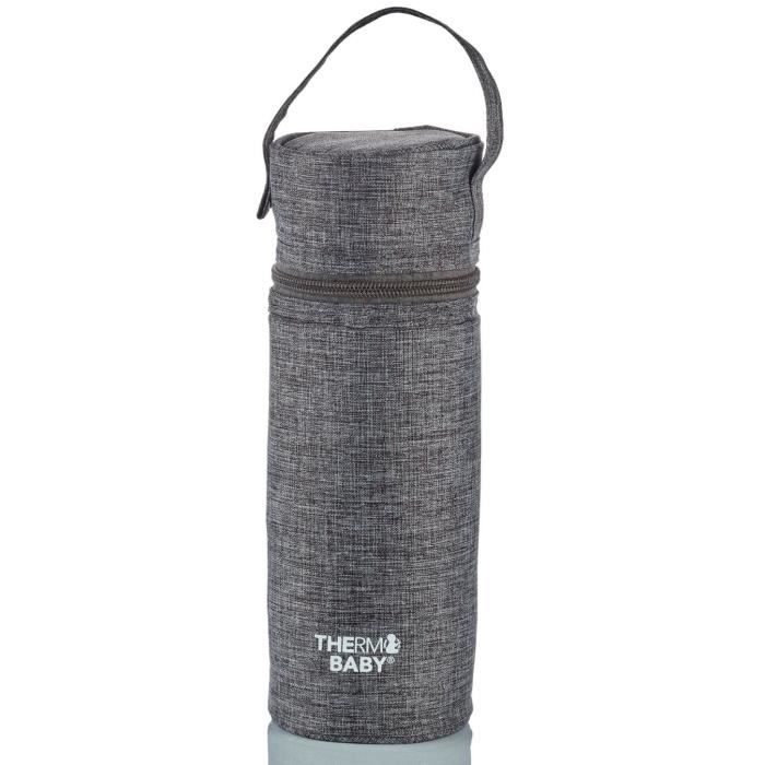 Portabiberon THERMOBABY - termico - grigio melange