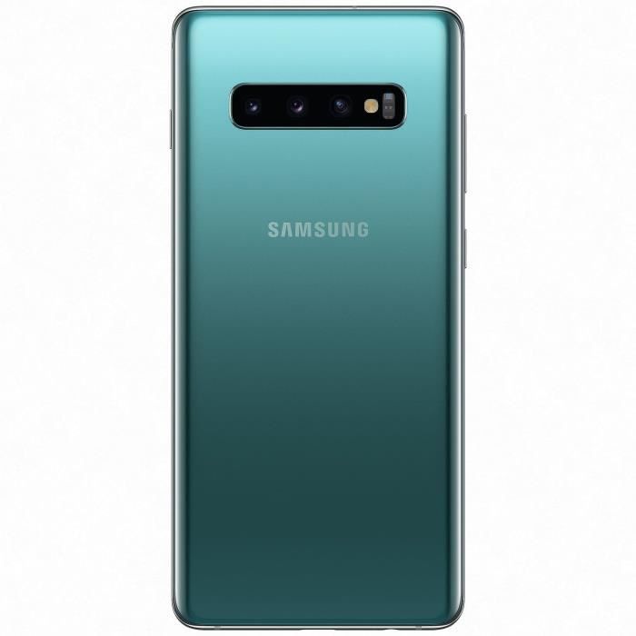 SAMSUNG Galaxy S10+ - 128 Go - Vert - Double sim - Reconditionné - Excellent état