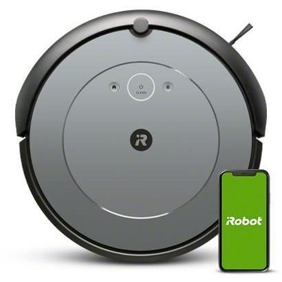 iRobot Roomba i1154 - Aspirateur Robot sans fil Connecté Wi-Fi - Systeme de nettoyage puissant - Deux brosses multisurface