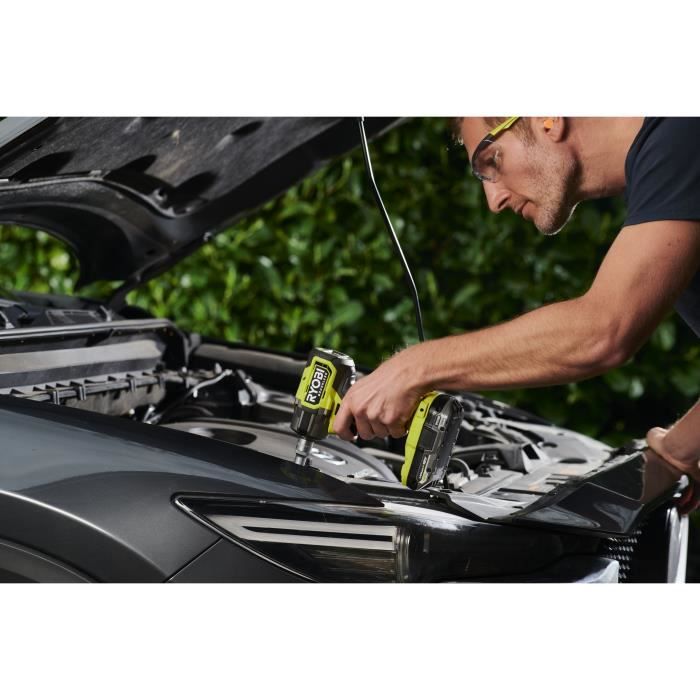 Image secondaire de Boulonneuse a chocs - RYOBI - Brushless - 18V - 450 Nm - 4 modes - Emmanchement carré 1/2