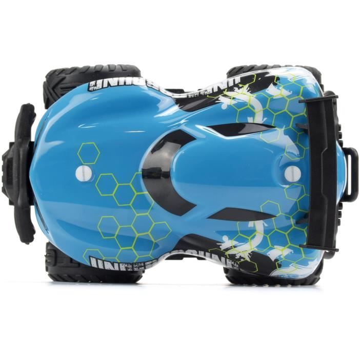 EXOST -Voiture Télécommandé - MINI TRUCK X-BEAST - 4x4 télécommandé Format XS - 13cm - Bleu