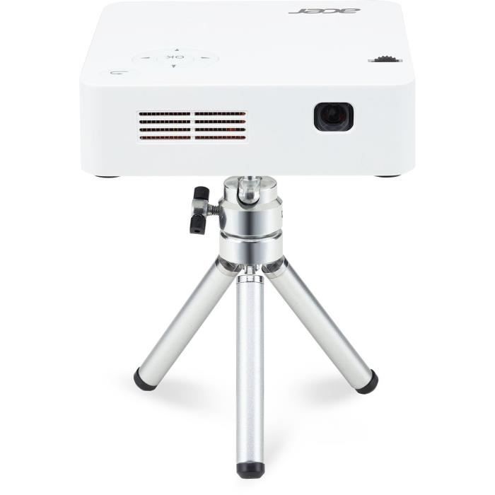 ACER C202i  - Vidéoprojecteur LED sans fil FWVGA (854x480) - 300 ANSI Lumens - Blanc