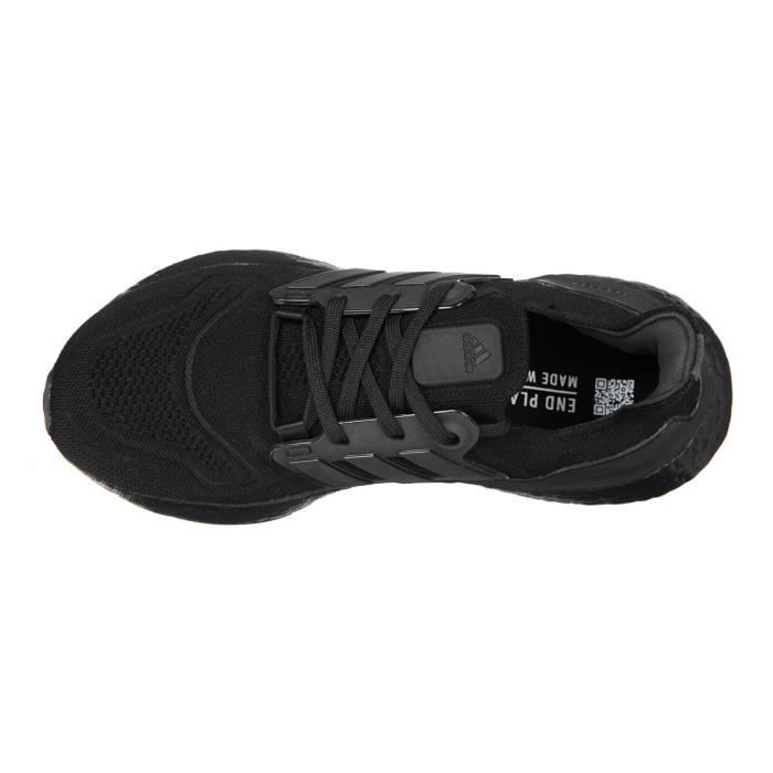 Chaussures de running - ADIDAS - ULTRABOOST 22 - Femme - Noir sur noir
