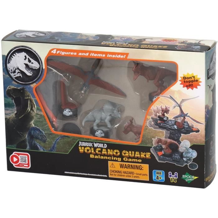 Balance Game - EPOCH GAMES - Jurassic World Volcano Quake - Dinosauri su piattaforma, vince l'ultimo sul posto!