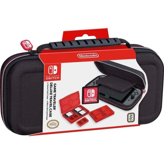 Pochette de transport Noire deluxe officielle pour Nintendo Switch
