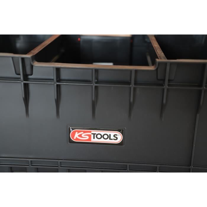Image secondaire de Caisse a outils - KS TOOLS - 850.0394F - Caisse ouverte SCM - Caisse a outils vide avec poignée de transport