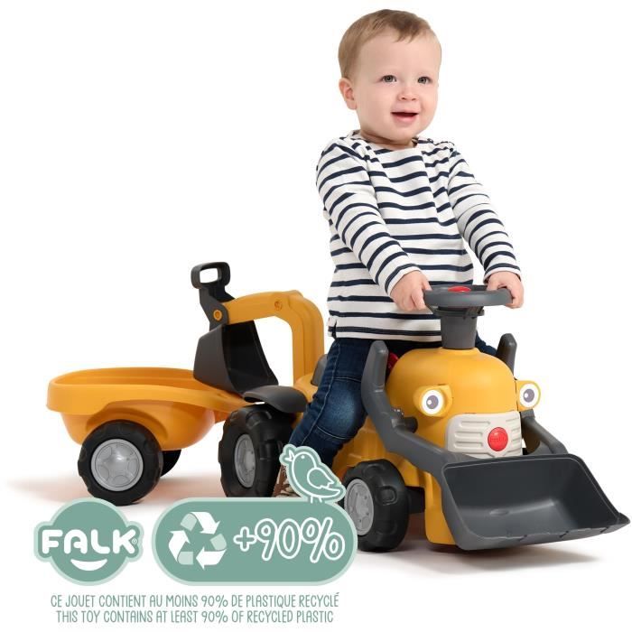 Image secondaire de Porteur Chantier Marcel - Tractopelle FALK en Plastique Recyclé