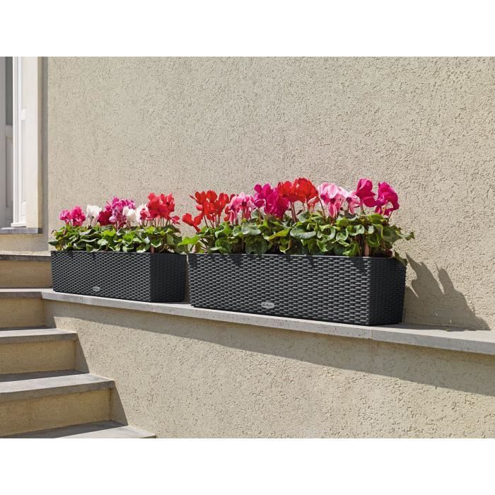 Image secondaire de Jardiniere - Balconera cottage 80 - Kit complet - Granit - 12L - LECHUZA