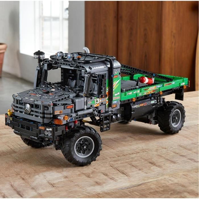LEGO 42129 Technic Le Camion d'Essai 4x4 Mercedes-Benz Zetros, Voiture Télécommandée, Camion Jouet, Contrôle via Application