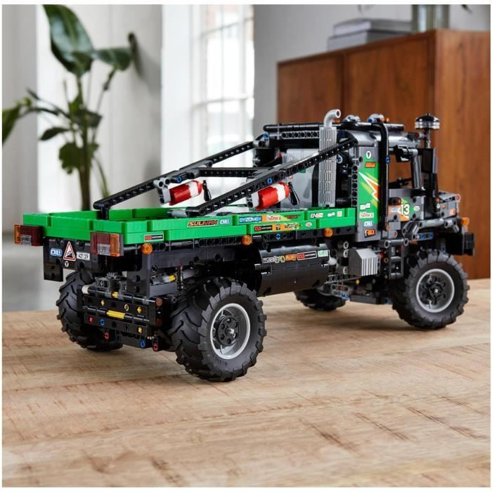 LEGO 42129 Technic Le Camion d'Essai 4x4 Mercedes-Benz Zetros, Voiture Télécommandée, Camion Jouet, Contrôle via Application