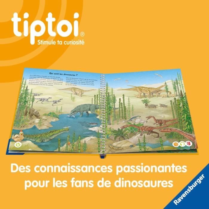 Image secondaire de tiptoi, Livre interactif, Je découvre les dinosaures, 4 ans, 13099013, Ravensburger