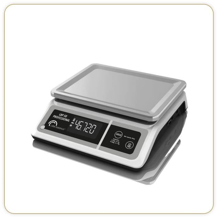 Professional scale - LBP 50 Professional - USB - Grey - LITTLE BALANCE - Kitchen scale - 50 kg