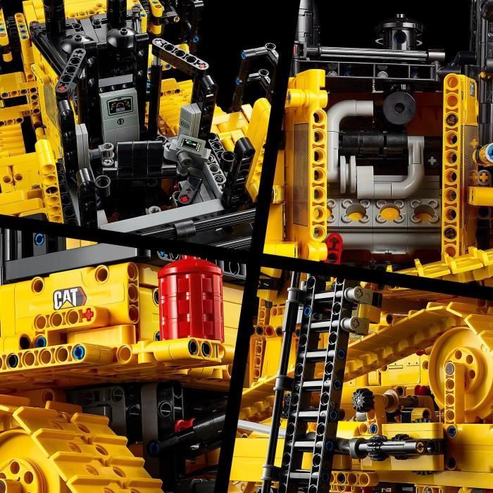 Lego Technic Bulldozer D11 Cat Veicolo Da Costruzione Interattivo Telecomando Per Adulti 42131 Con App