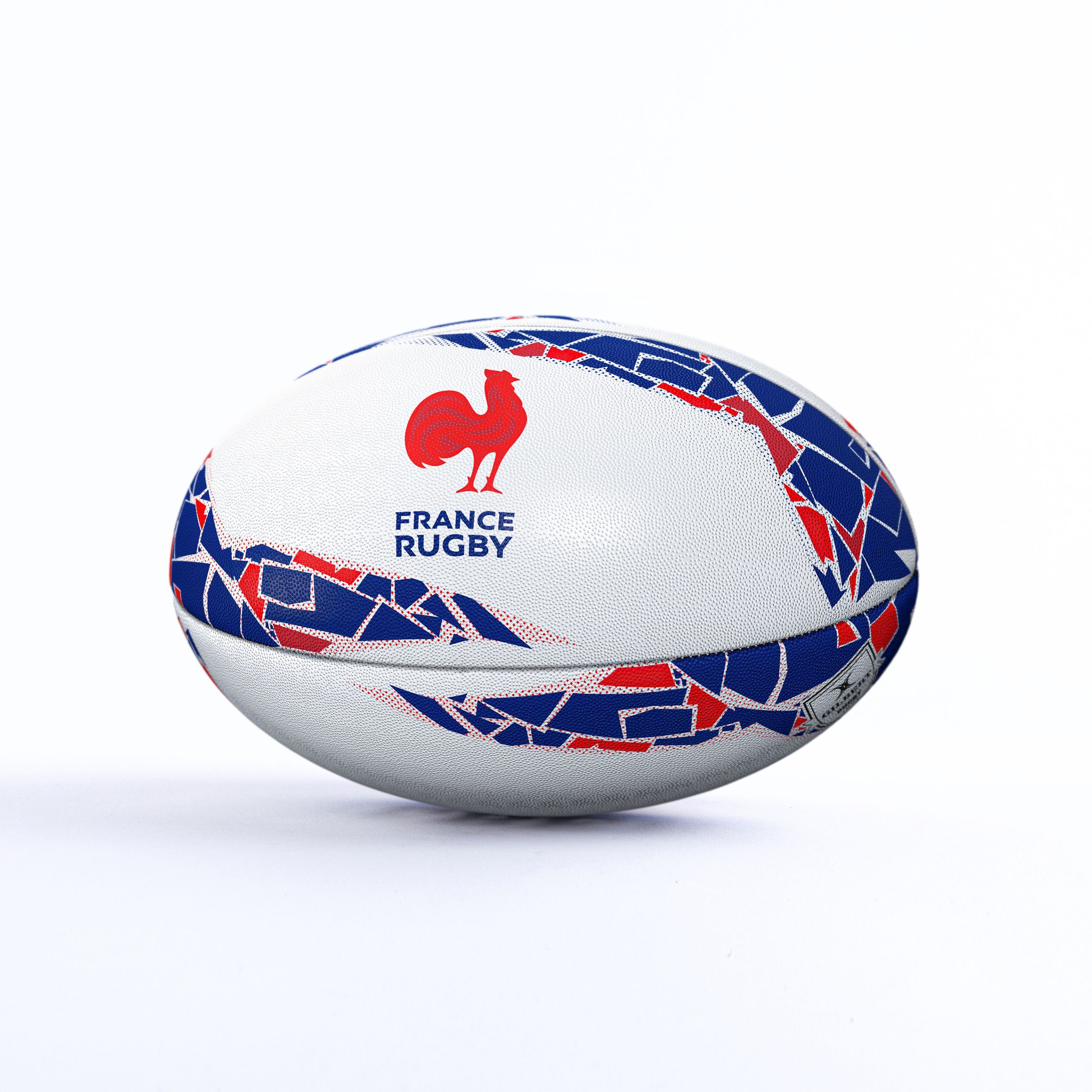 Balón de rugby soporte Francia tamaño T5 material GILBERT diseño para aficionados deportes al aire libre