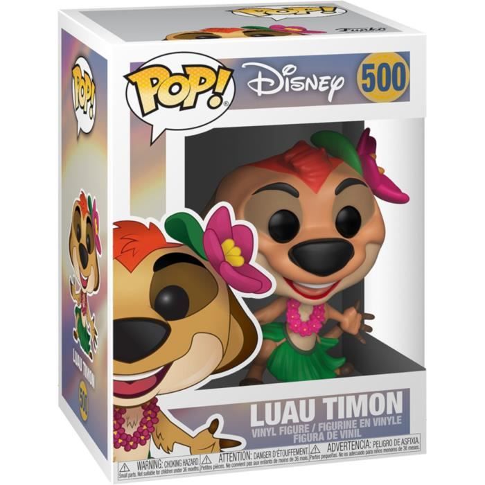 Figurine Funko Pop! Disney: Le Roi Lion - Luau Timon