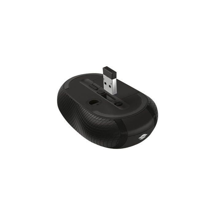 MICROSOFT Mobile Mouse 4000 - Souris optique - 4 boutons - Sans fil - Récepteur USB - Graphite
