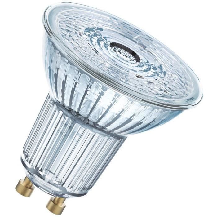 OSRAM Ampoule Spot LED PAR16 GU10 3,1 W équivalent a 35 W blanc chaud dimmable