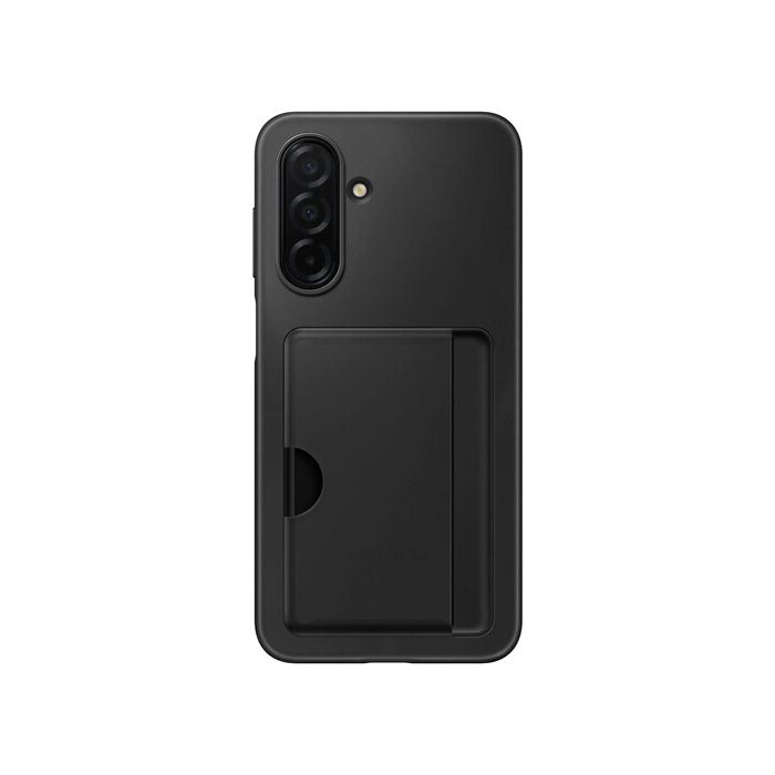 Cover posteriore con porta carte per Galaxy A26 5G, nera