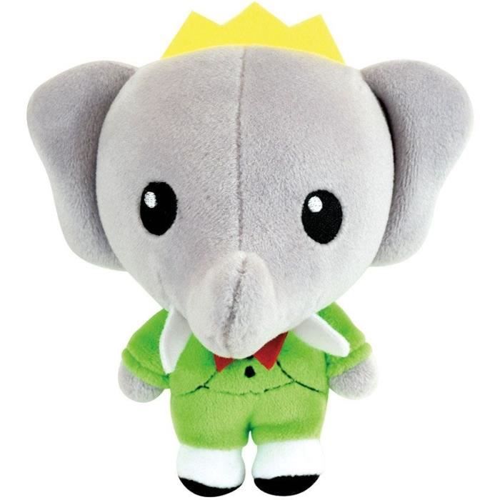 Image secondaire de Peluche a collectionner Elephant - JEMINI - BABAR - Kid'collect +/- 13 cm