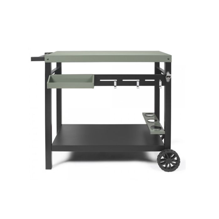 Image secondaire de Desserte Pratique pour Plancha LIVOO GS167V - Vert et Noir