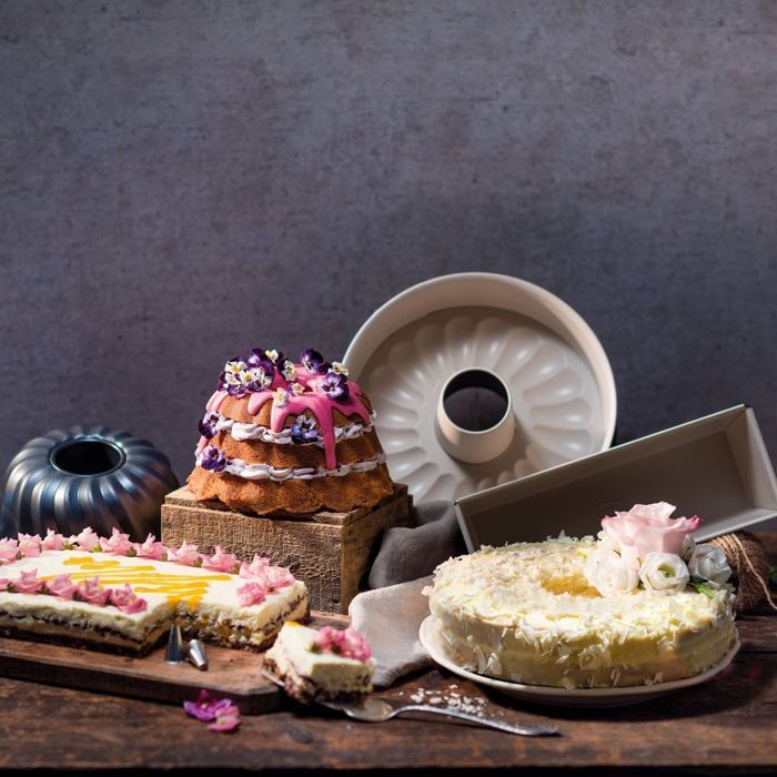 Image secondaire de Ensemble de 4 moules à gâteaux en céramique - Dr Oetker