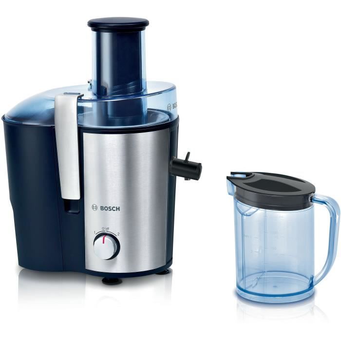 Centrifugeuse - BOSCH - MES3500 - Bleu / argent - Moteur puissant 700 watts - Large chemin�e de remplissage extra-large (73 mm)