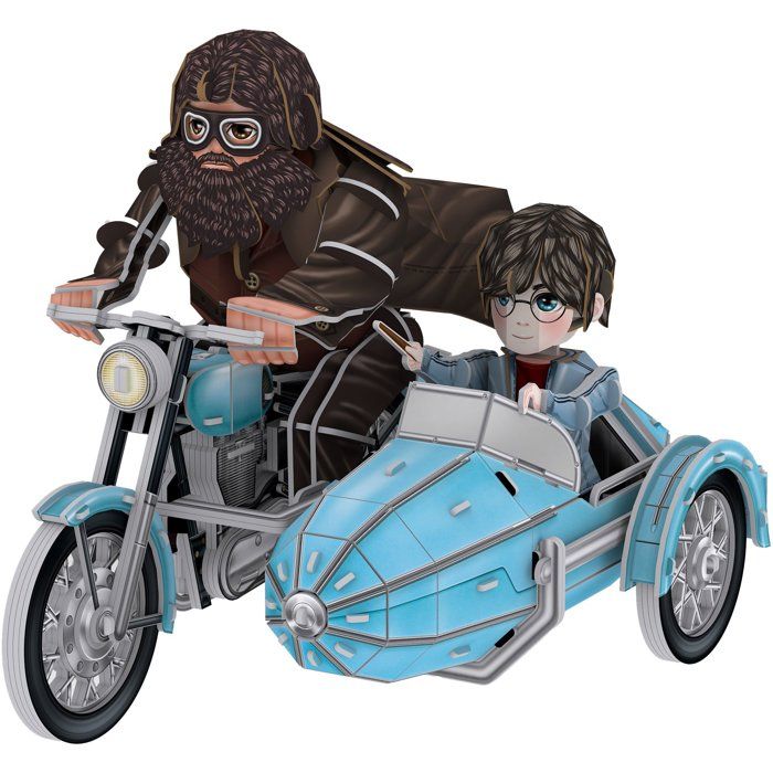 Puzzle 3D Moto de Hagrid - Licence Harry Potter - 192 pièces