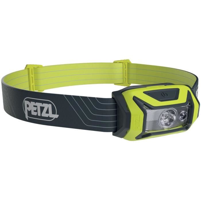 Lampada frontale - PETZL - TIKKA - 350 lumen - 3 batterie AAA/LR03 incluse - Gialla