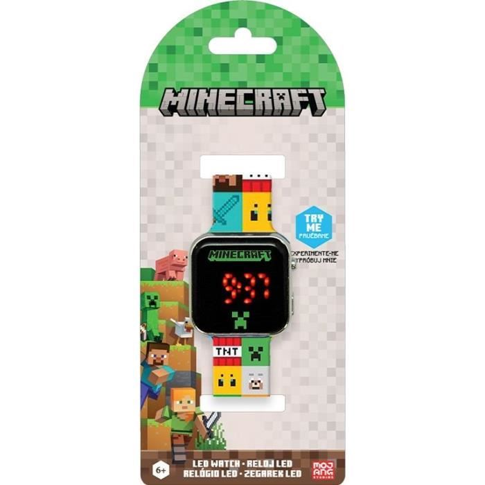 Image secondaire de Montre LED Minecraft pour Enfants - KIDS LICENSING