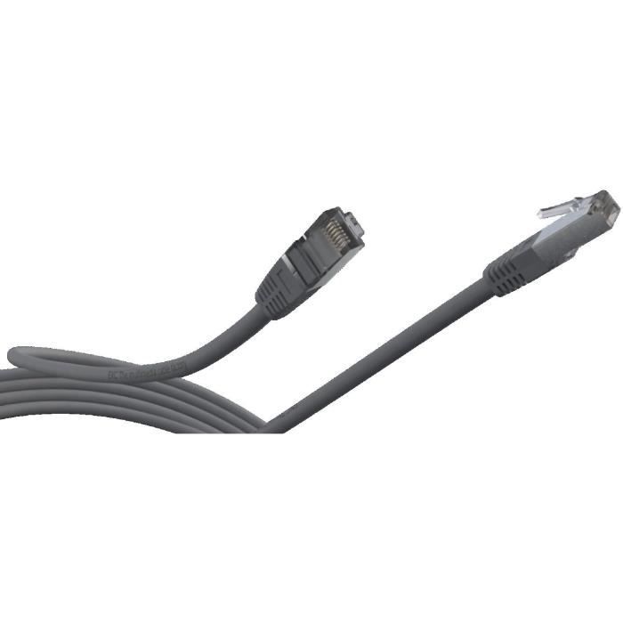 Image secondaire de Câble Ethernet RJ45 Blindé Cat.6 - 15m - LINEAIRE