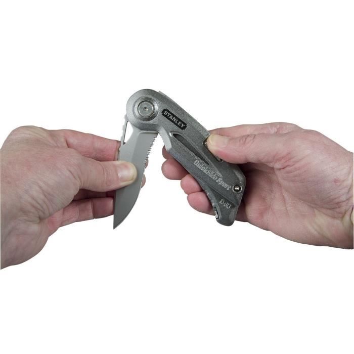 Couteau de poche multi-lames Quickslide STANLEY - 0-10-814
